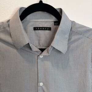 Theory Men’s Button Up Dress Shirt